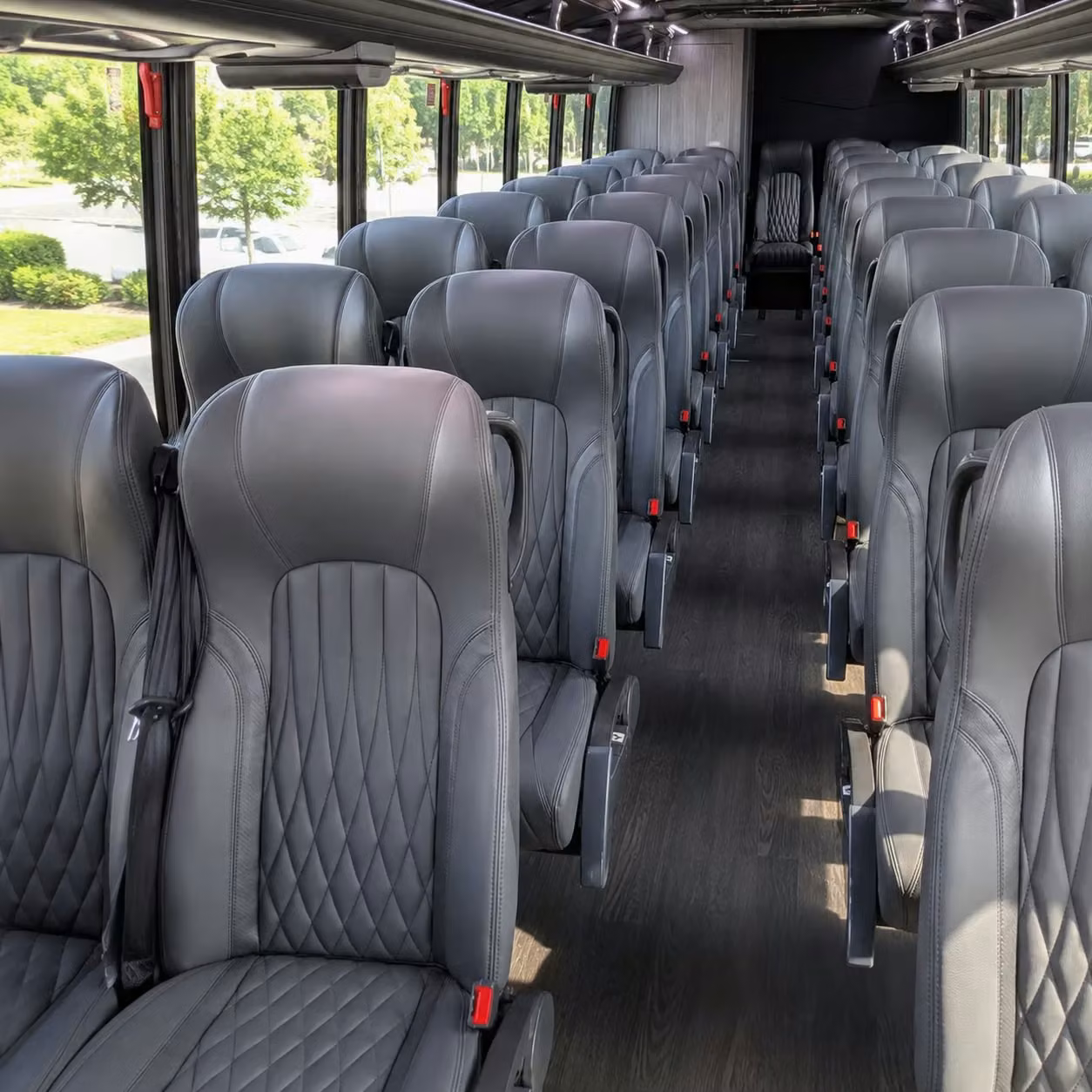 35 passenger minibus inside