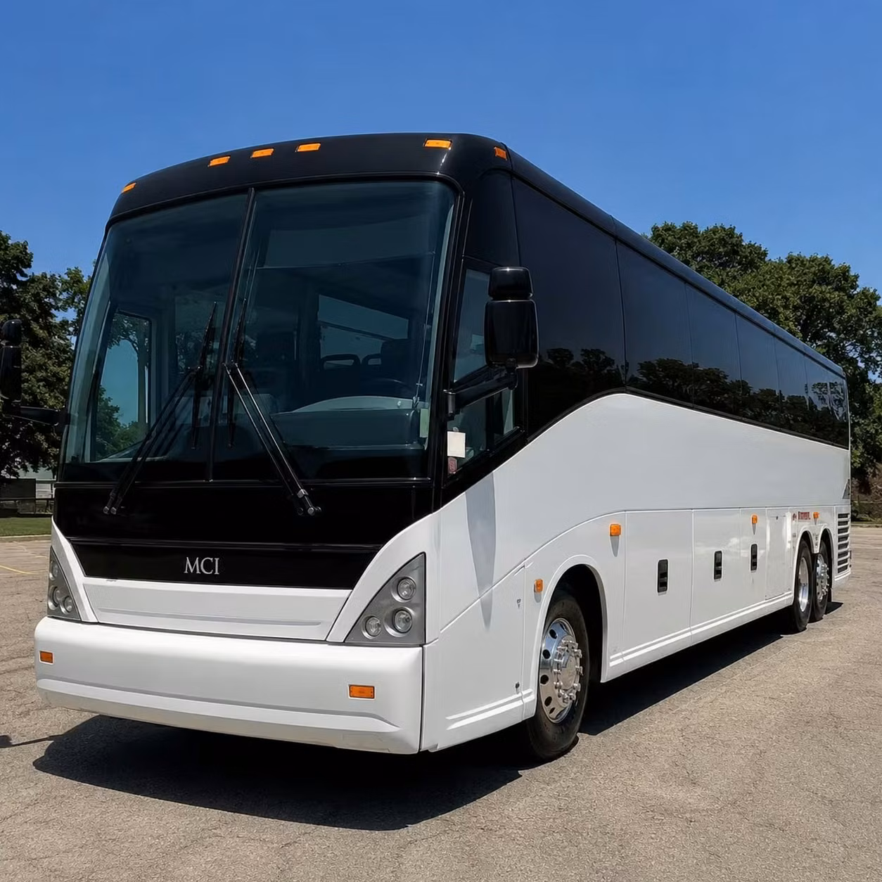 56 passenger charter bus