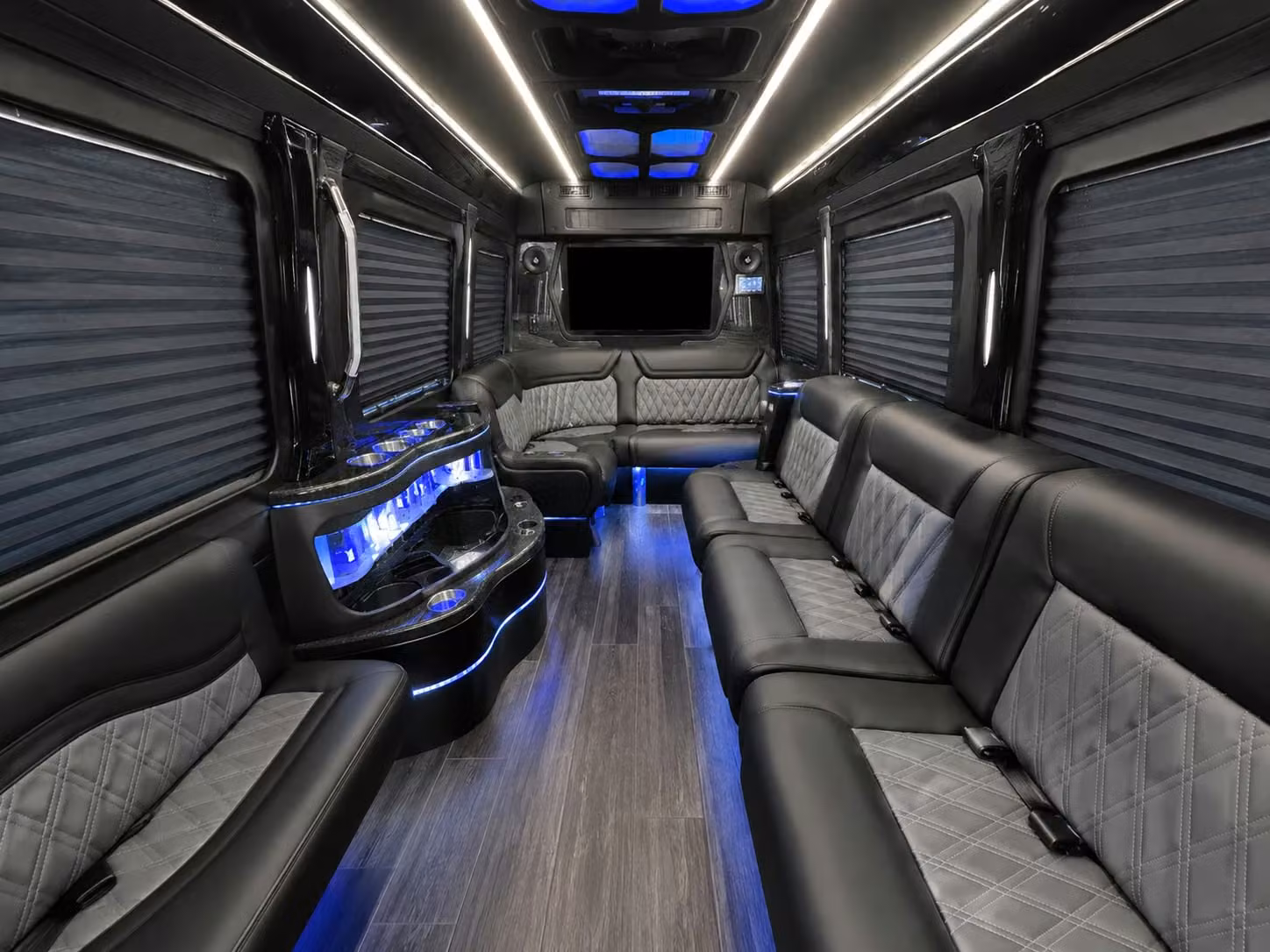 sprinter limousine inside