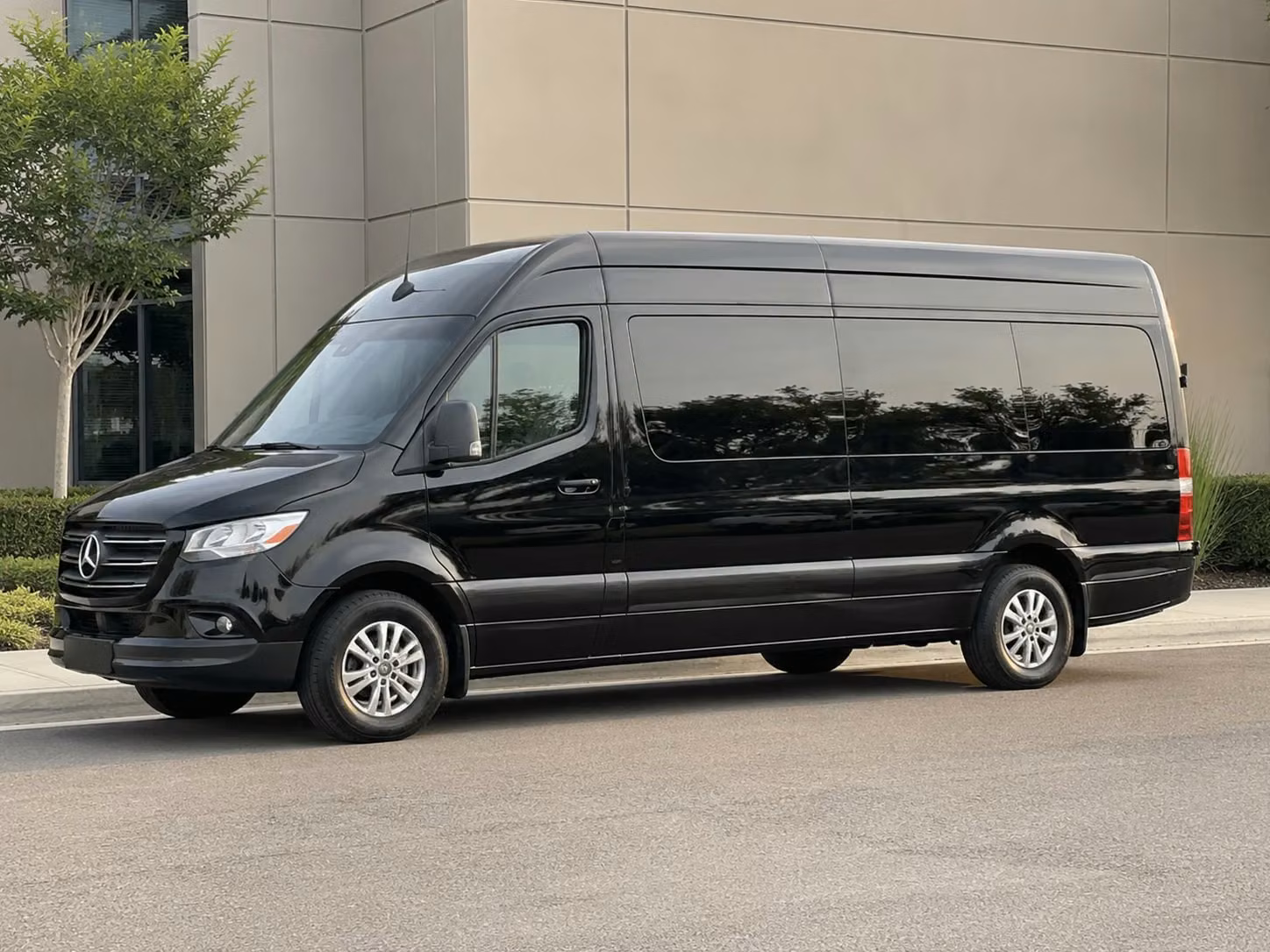 sprinter van with driver